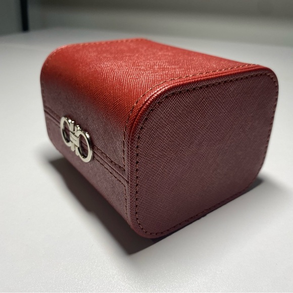 Salvatore Ferragamo Red Watch Case - Picture 3 of 5